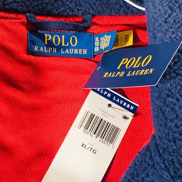 Polo Ralph Lauren Varsity Football Fleece Varsity Letterman Jacket (KM0010) - Picture 3 of 5